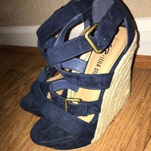 Blue wedges